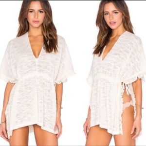 LSPACE WASHED ASHORE PONCHO